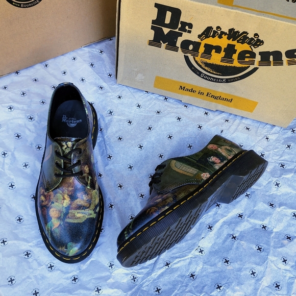 Rare/limited Dr. Martens Muesuem Collection 1461 Hogarth - Picture 3 of 8